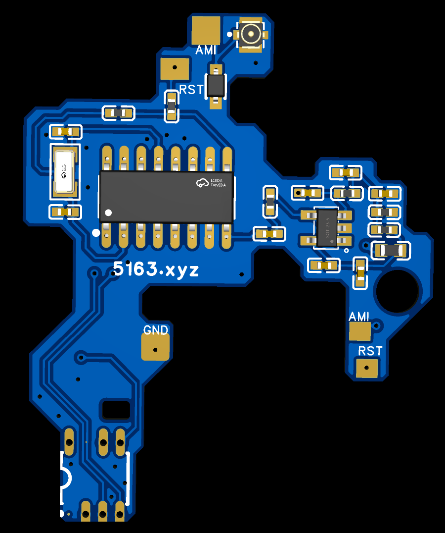 K1 SI4732 改装板 PCB